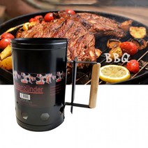 L숯 점화 스타터 바베큐 BBQ 캠핑 숯불착화기 불멍 화로대 숯불피우기