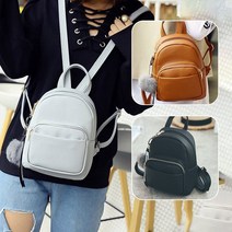 귀여운 미니 가죽 백팩 20 30대 여성 깜찍한 큐티 작은 백팩 나들이 외출 등에메는가방