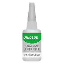 견고한 50g 다기능 unigue 범용 슈퍼 접착제 유리 본딩 수제 보석 돌 빠른 건조, 01 A