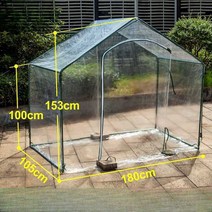 조립식 비닐하우스 파이프 자재 온실 식물 가정용, 세트