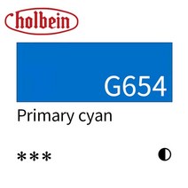 과슈물감 젯소 스파츌라 패브릭 물감 수채 과슈 구아체 불투명수채화 구아슈 수채화 홀바인 아티스트39 구 아슈 페인트 15ml 레벨 블루브라운그레이블랙화이트 시리즈-2 전문 구, g654-1pcs