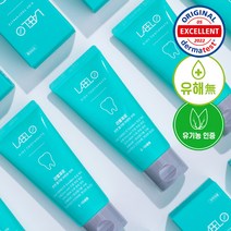 라벨제로 저불소 어린이치약 삼켜도 안전한 치약 60g, 3개