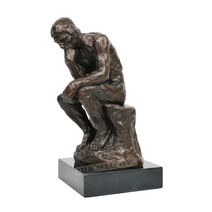 생각하는사람 인테리어 조각상 장식 오브제 유명한 사상가 동상 by rodin 청동 복제