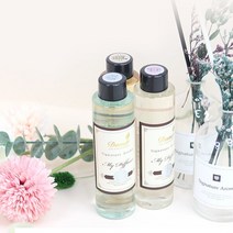 디퓨저 생화 꽃 작약 라일락 150ml 리필 제주도 동백 향 78가지 호텔 라스 부향률 예쁜 집들이 선물, 유칼립투스
