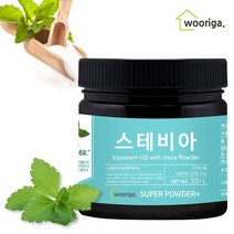 [우리가스토리] 에리스리톨 위드 스테비아 300gx1통, 1개, 300g