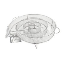 훈연 발생기 도구 세트 훈연칩 참나무장작 훈연기 deouny cold smoke generator for bbq 그릴 나무 먼지 연어 고기 굽기 요리 스테인레스 bbq 도구, m 모양