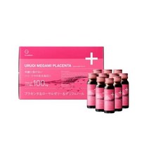 일본직배송 수분 여신 태반 드링크 JBP제 돈 순말 함유 50mLx10개 머스캣 맛 콜라겐