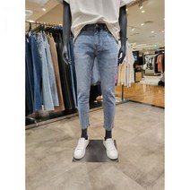 PLAC 플랙진 남성 노이커츠 슬림 크롭 데님팬츠 PJTT5NKD085
