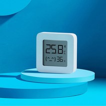 [샤오미코리아] 미 스마트 온습도계 2세대 공식판매점 / 블루투스연결 스마트링크 베이비모드, 1