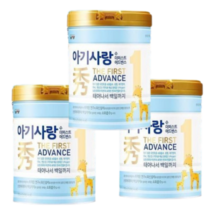 아기사랑수 더퍼스트 어드밴스 분유 1단계, 750g, 3캔