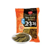 하늘초 고추지(식초) 4Kg x 4개 초절임 장아찌 절임식품 동보식품, 고추지 4KG x4개