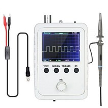 KKmoon 2.4 TFT 디지털 오실로스코프 키트 (전원 공급 장치 포함) BNC 클립 케이블 프로브 DS0150 (조립 된, 01 Oscilloscope_02 EU