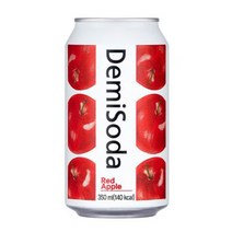 동아오츠카 데미소다 레드 애플 350ml x 48캔/음료, 단일