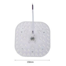 LED 모듈 12W 18W 24W 36W 천장 조명 220V 6000-6500K SMD Chip Square Refitting Die Home Bedroom Magnet, 한개옵션1, 04 48led White light