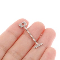 100pcs 0.91.21.5mm 샘플 타일 레벨링 시스템은 강철 바늘 타일 레벨링 장치 클리어런스 도구 건설 도구를 대체 할 수 있습니다, 1.5mm 10개