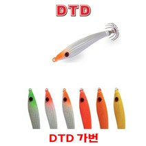 DTD 가번 한치 화살촉오징어 채비 10g 14g 18g, 그린헤드