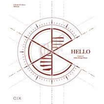 1CD_CIX(씨아이엑스)-4th EP Album[HELLO]Chapter Ø. Hello Strange Dream(Hello VER.)(슬리브+커버박스+포토북+개인포토카드+포토카