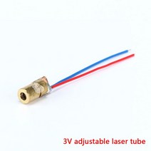 650nm 5mW 레드 포인트/라인/크로스 레이저 모듈 헤드 유리 렌즈 초점 조절 가능 다이오드 산업용 클래스, Red Point 3V_1PCS, 04 Red Point 3V_01 1PCS