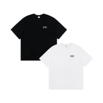 OIOI 오아이오아이 BASIC LOGO 2 PACK 티셔츠 MULTI