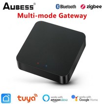 멀티 모드 메쉬 허브 Tuya Zigbee Gateway Hub 멀티 모드 WiFi 블루투스 메쉬 지그비 게이트웨이 센서 Smar, 06 Multi-mode black