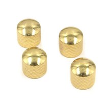 Geesatis 블랙 기타 스피드 컨트롤 손잡이 볼륨 톤 돔 손잡이 정품보장, Gold