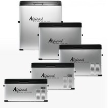 Alpicool 차량용냉장고 25L 30L 40L 50L 70L 대용량 저전력 쾌속냉동 캠핑 낚시 카라반 냉장고 냉동고 이동식, C50L