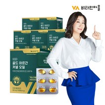 비타민마을 골드 아르간 커넬 오일, 30정, 6개