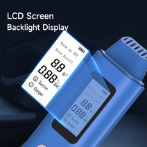 악취 입냄새 구취 측정기 Yongrow-자동 알코올 테스터 전문 호흡 USB 충전식 음주 측정기 테스트 도구 건, 한개옵션0