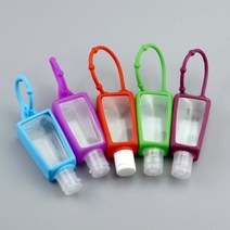 휴대용 손소독제 용기(고리형) 고리형 공병 용기 플라스틱 소형 용기