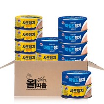 올따옴기획 사조 살코기참치85g 6개+마일드참치85g 6개, 1세트