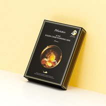 제이엠솔루션 액티브 골든 캐비어 너리싱 마스크팩 프라임 (10매) / 고보습 고영양 3중히아루론산 24K골드함유, 10개입, 6개
