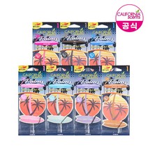 [캘리포니아센트] 팜스 페이퍼 방향제 7종 x 3개, 향기선택:페이퍼 체리향x3개