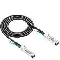 40G QSFP DAC 케이블 40GBASECR4 패시브 직접 연결 구리 트위낵스 브로케이드 40GQSFPC0101 장치용 1M 33 피트, for Dell_2m