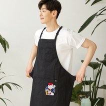 Gudaform 방수앞치마 힙합네코 플렉스 페더 에이프런 / 일식디자인 유니폼 / 식당 주방 홀 Apron, 힙합네코플렉스 페더 블랙