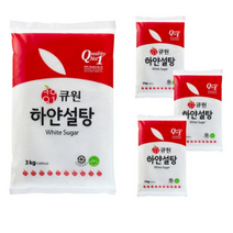 큐원 하얀 설탕, 3kg, 12개