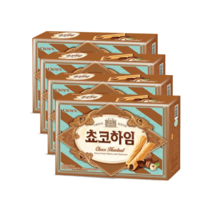 크라운제과 초코하임 과자 284g 4개