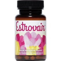 여성 갱년기영양제 Estrovair - 천연 폐경기 지원 보조제 비 GMO 비건 글루텐 프리