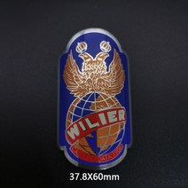 자전거스티커 자전거데칼 자전거커버 자전거 헤드 배지 알루미늄 데칼 스티커 접이식 전면 프레임 사이클링 액세서리 엠블럼, 다크 그레이