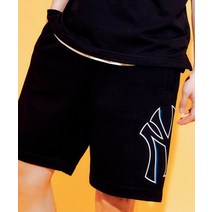 엠엘비 MLB 베이직 메가로고 7부 반바지 NY (Black) 3ASPB0233-50BKS 172969