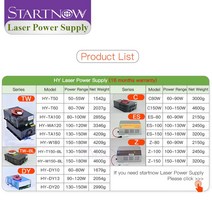 레이저 커팅기 라벨 프린터 조각기HY-C80 Co2 레이저 전원 공급 장치 60-90W 고전압 PSU 발전기 110/220V, 02 220V_01 Warranty-16 months
