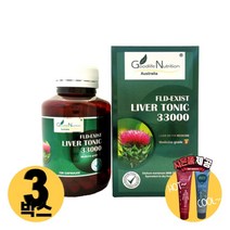 [사은품제공]호주 굿라이프 뉴트리션 리버토닉 33000 120정 Milk thistle 리버디톡스 알지알지몰 RZ, 상품수량, 3개