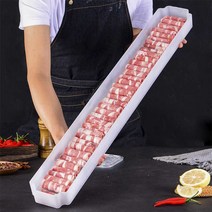 드라이아이스 접시 모듬회 고기 한우 접시 업소용, 경제형-나인홀미트볼접시길이21폭21높이1.5