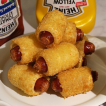 독앤볼 미니 찹쌀 핫도그, 반제(생지) 1봉(40입), 1개