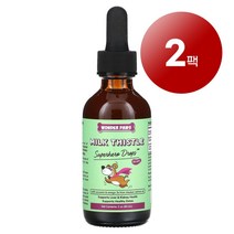 리암마켓 Wonder Paws 원더 포즈 강아지용 면역 건강 관리 보충제 밀크시슬 60ml 1팩, 2팩