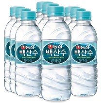 농심 백산수 생수 330ml x 100개