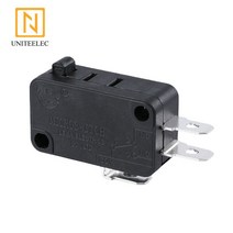 Uniteelec 5 PcsLot Lema KW70 3A 도어 초소형 RO 시스템 푸시 버튼 온수기 블랙 리미트 마이크로 스위치