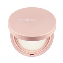 블랑루스 퓨어 카밍 데일리 SPF50+ 선쿠션 - 무기자차 PA++++ 저자극 선쿠션 논나노 톤업 주름개선 찰떡쿠션, 2개, 25ml