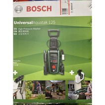 [무료배송]보쉬 고압세척기 세트 125bar universal aquatak125 가정용, 1개