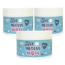 토닥 베이비파우더, 3개 + 맑은누리손소독티슈