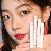 HH 멀티 컬러 워터프루프 펜 아이라이너 브라운 레드 블루 다색 아이라이너+선물증정, LE10